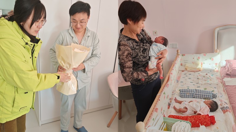 雙倍喜悅，雙倍關懷--探望喜得龍鳳胎員工家屬，傳遞溫暖與關懷